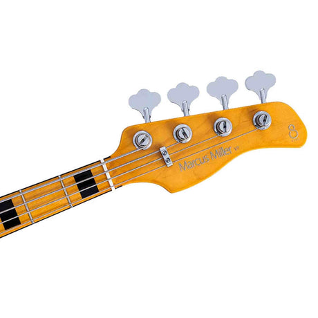 Sire V7N A4/NT Marcus Miller 4-snarige Actieve Basgitaar Natural met Elzen Body en Heritage-3 Preamp