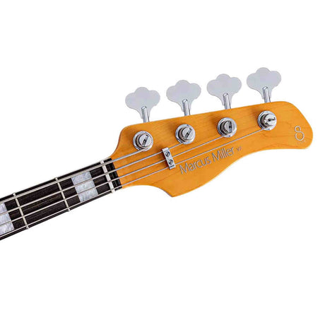 Sire V7N A4/MC Marcus Miller 4-snarige Actieve Basgitaar Mercury met Elzen Body en Heritage-3 Preamp