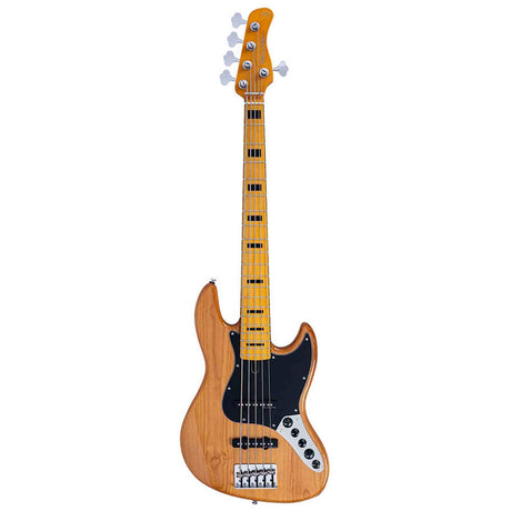 Sire V7N A5/NT Marcus Miller 5-snarige Actieve Basgitaar Natural met Elzen Body en Heritage-3 Preamp