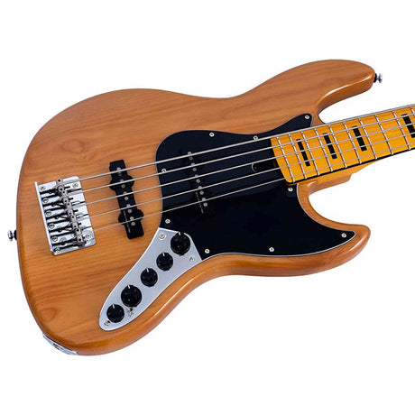 Sire V7N A5/NT Marcus Miller 5-snarige Actieve Basgitaar Natural met Elzen Body en Heritage-3 Preamp