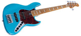Sire V7N A5/TP Marcus Miller 5-snarige Actieve Basgitaar Tide Pool met Elzen Body en Heritage-3 Preamp