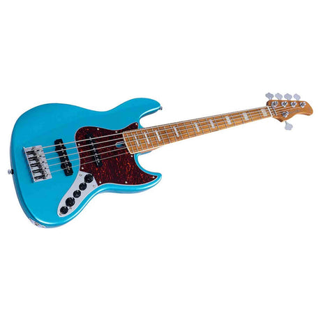 Sire V7N A5/TP Marcus Miller 5-snarige Actieve Basgitaar Tide Pool met Elzen Body en Heritage-3 Preamp