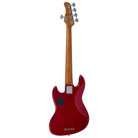 Sire V7N A5/CAR Marcus Miller 5-snarige Actieve Basgitaar Candy Apple Red met Elzen Body en Heritage-3 Preamp