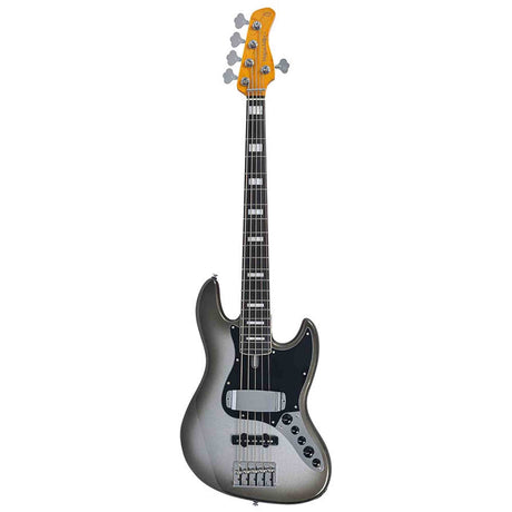 Sire V7N A5/MC Marcus Miller 5-snarige Actieve Basgitaar Mercury met Elzen Body en Heritage-3 Preamp