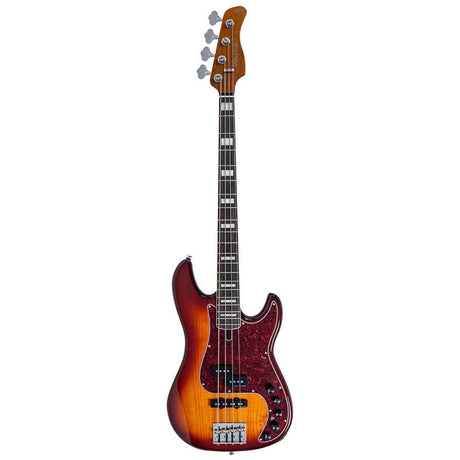 Sire P7N A4/TS Marcus Miller 4-snarige Actieve PJ Basgitaar Tobacco Sunburst met Elzen Body en Heritage-3 Preamp