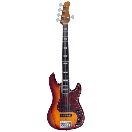 Sire P7N A5/TS Marcus Miller 5-snarige Actieve PJ Basgitaar Tobacco Sunburst met Elzen Body en Heritage-3 Preamp