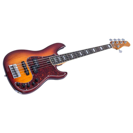 Sire P7N A5/TS Marcus Miller 5-snarige Actieve PJ Basgitaar Tobacco Sunburst met Elzen Body en Heritage-3 Preamp