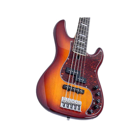 Sire P7N A5/TS Marcus Miller 5-snarige Actieve PJ Basgitaar Tobacco Sunburst met Elzen Body en Heritage-3 Preamp