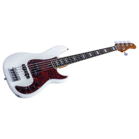 Sire P7N A5/AWH Marcus Miller 5-snarige Actieve PJ Basgitaar Antique White met Elzen Body en Heritage-3 Preamp