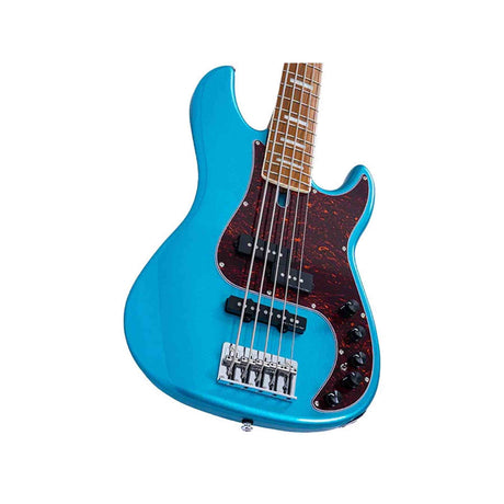 Sire P7N A5/TP Marcus Miller 5-snarige Actieve PJ Basgitaar Tide Pool met Elzen Body en Heritage-3 Preamp