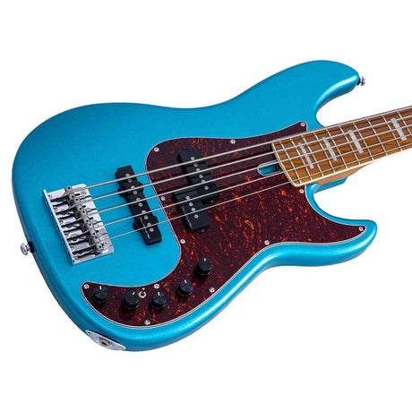 Sire P7N A5/TP Marcus Miller 5-snarige Actieve PJ Basgitaar Tide Pool met Elzen Body en Heritage-3 Preamp