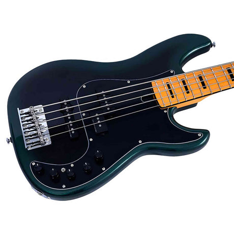 Sire P7N A5/DF Marcus Miller 5-snarige Actieve PJ Basgitaar Dark Forest met Elzen Body en Heritage-3 Preamp