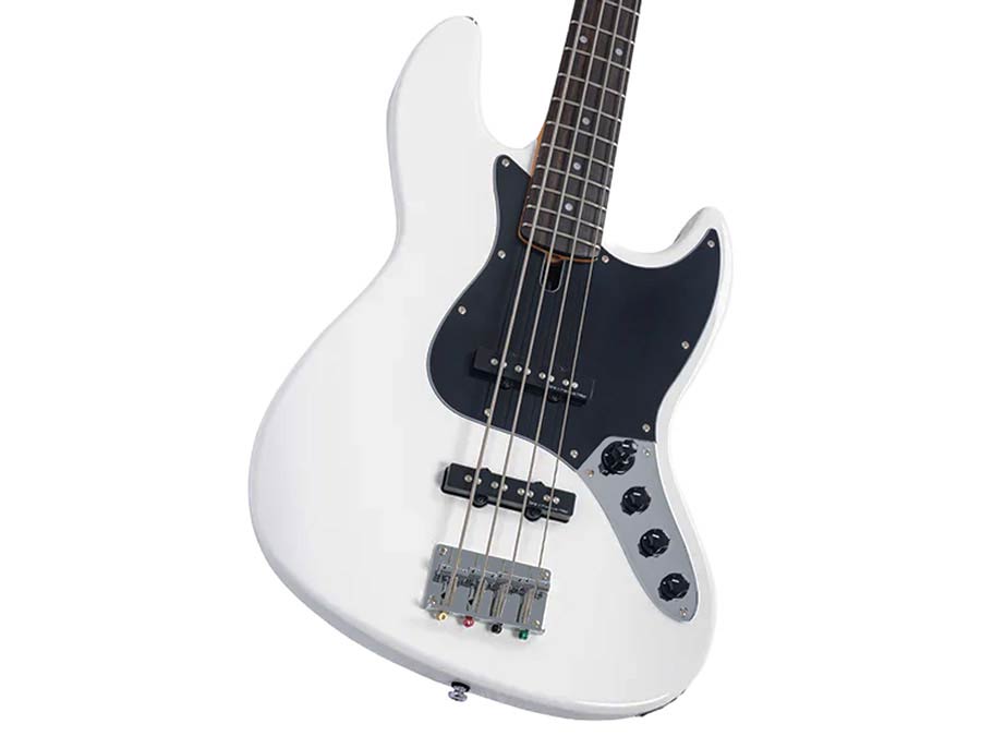 Sire V3N 4/AWH Marcus Miller 4-snarige Actieve Jazz Bas Antique White met 2-Bands Preamp