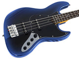 Sire V3N 4/MBB Marcus Miller 4-snarige Actieve Jazz Bas Midnight Blueburst met 2-Bands Preamp