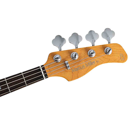 Sire V3N 4/MBB Marcus Miller 4-snarige Actieve Jazz Bas Midnight Blueburst met 2-Bands Preamp