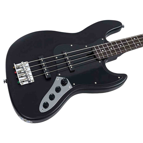 Sire V3N 4/BKS Marcus Miller 4-snarige Actieve Jazz Bas Satin Black met 2-Bands Preamp