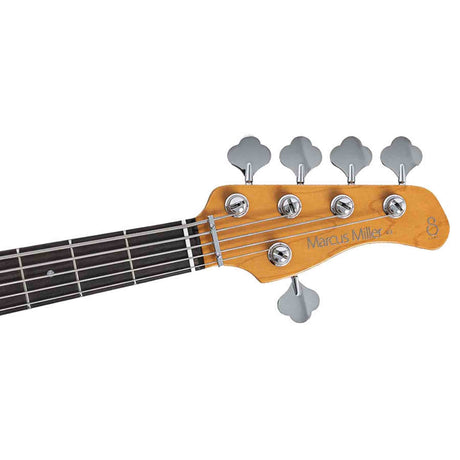 Sire V3N 5/MBB Marcus Miller 5-snarige Actieve Jazz Bas Midnight Blueburst met 2-Bands Preamp