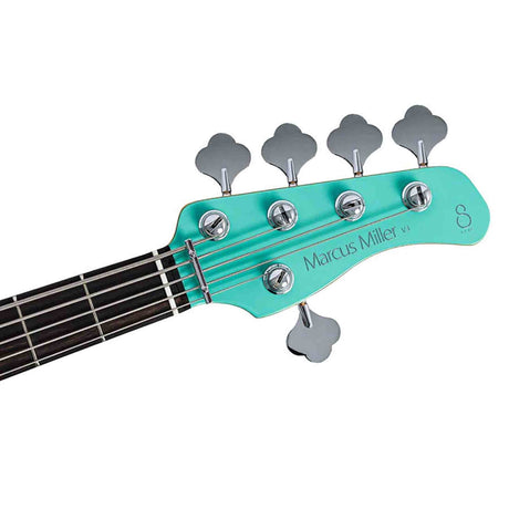 Sire V3N 5/MLG Marcus Miller 5-snarige Actieve Jazz Bas Mild Green met 2-Bands Preamp