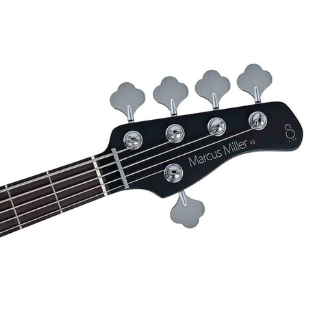 Sire V3N 5/BKS Marcus Miller 5-snarige Actieve Jazz Bas Satin Black met 2-Bands Preamp