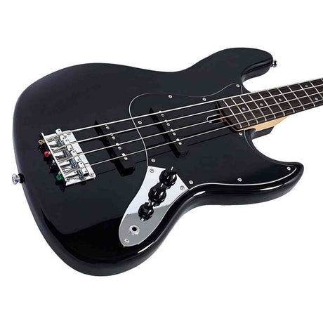 Sire V1 4/BK Marcus Miller 4-snarige Passieve Jazz Bas Zwart met Palissander Toets