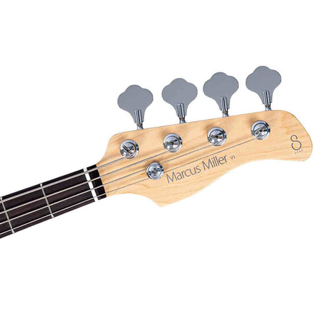 Sire V1 4/AWH Marcus Miller 4-snarige Passieve Jazz Bas Antique White met Palissander Toets