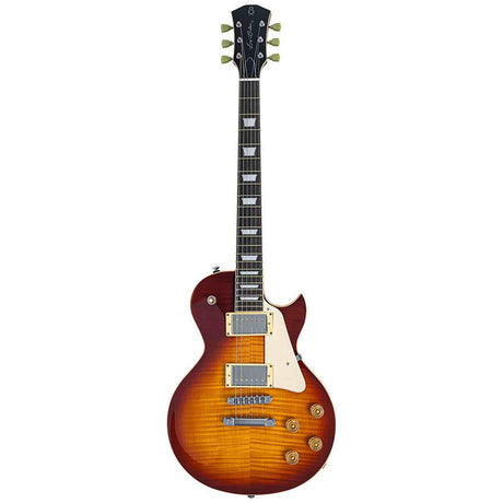 Sire L5/TS Larry Carlton L-Style Elektrische Gitaar Tobacco Sunburst met Flame Maple Top en Coil Split