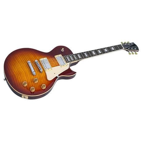 Sire L5/TS Larry Carlton L-Style Elektrische Gitaar Tobacco Sunburst met Flame Maple Top en Coil Split