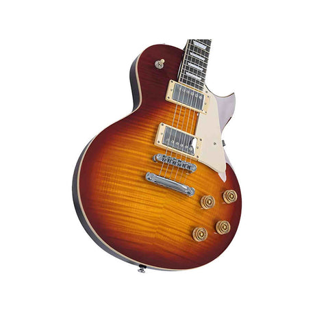 Sire L5/TS Larry Carlton L-Style Elektrische Gitaar Tobacco Sunburst met Flame Maple Top en Coil Split