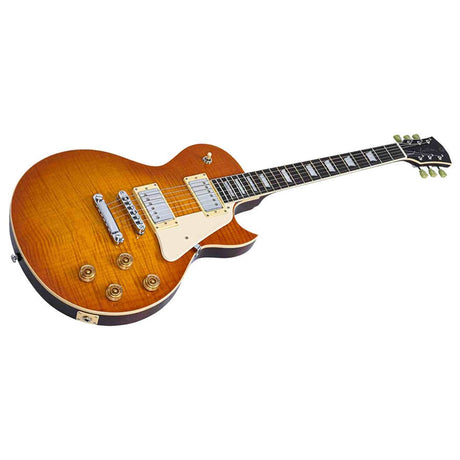 Sire L5/AB Larry Carlton L-Style Elektrische Gitaar Amber Burst met Mahonie Body en Coil Split