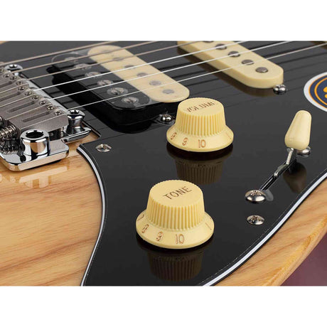 Sire S7S HSS/NT Larry Carlton S-Style Elektrische Gitaar Natural met Swamp Ash Top en Locking Tuners