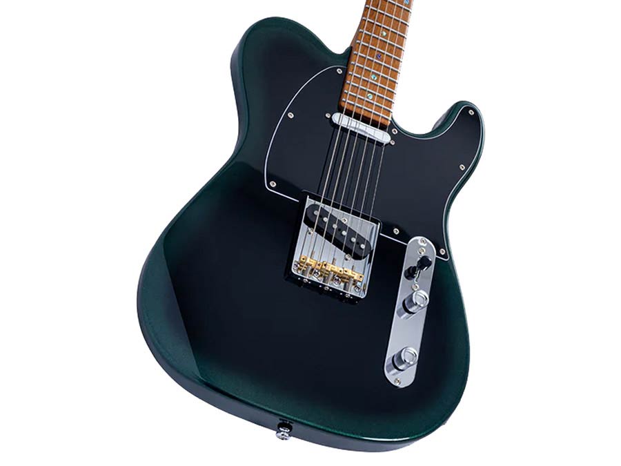 Sire T7N/DF Larry Carlton T-Style Elektrische Gitaar Dark Forest met Locking Tuners en RVS Frets