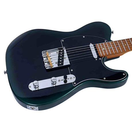 Sire T7N/DF Larry Carlton T-Style Elektrische Gitaar Dark Forest met Locking Tuners en RVS Frets