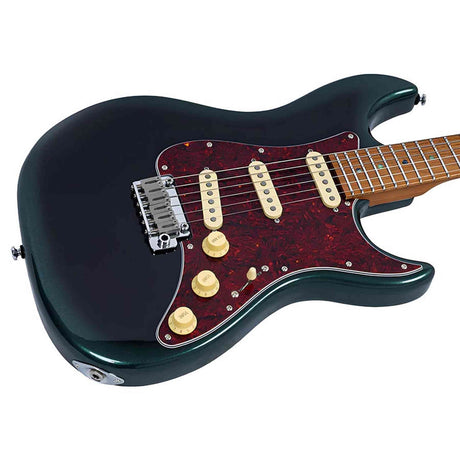 Sire S7N/DF Larry Carlton New Gen S-Style Elektrische Gitaar Dark Forest met Locking Tuners en Compound Radius Toets