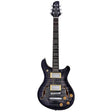 Sire Q7H/TBK Larry Carlton Hollow Elektrische Gitaar Transparent Black met Chambered Mahonie Body en Locking Tuners