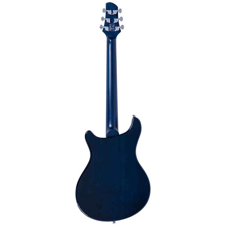 Sire Q7H/TBL Larry Carlton Hollow Elektrische Gitaar Transparent Blue met Chambered Mahonie Body en Locking Tuners