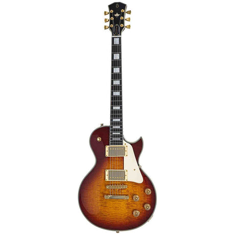Sire L7DX/TS Larry Carlton L-Style Elektrische Gitaar Tobacco Sunburst met Flame Maple Top en Gotoh Tune-O-Matic