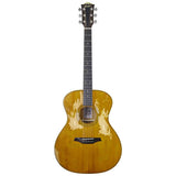 Bromo BAR2R Rocky Mountain Series all solid grand auditorium gitaar, solid spruce top, solid mahogany body, satin relic, heavy duty tas