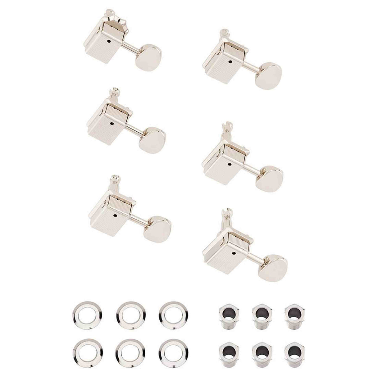 Fender 0990802105 Classicgear staggered stemmechanieken, chroom