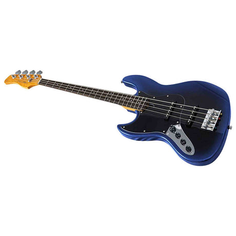 Sire V3N 4L/MBB Marcus Miller Linkshandige 4-snarige Actieve Jazz Bas Midnight Blueburst met 2-Bands Preamp