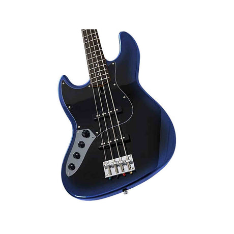 Sire V3N 4L/MBB Marcus Miller Linkshandige 4-snarige Actieve Jazz Bas Midnight Blueburst met 2-Bands Preamp