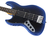 Sire V3N 4L/MBB Marcus Miller Linkshandige 4-snarige Actieve Jazz Bas Midnight Blueburst met 2-Bands Preamp