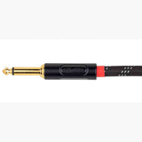 Boston GCRB-60S Prime Series Instrumentkabel 6 meter Jack naar Silent Jack Zwart Tweed