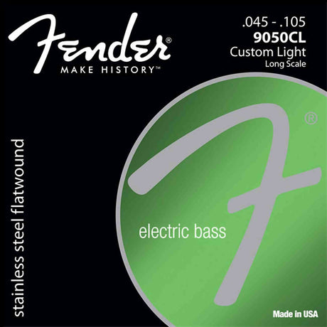Fender 9050CL SubSonic Bassnaren Flatwound Stainless Steel Medium 045-105