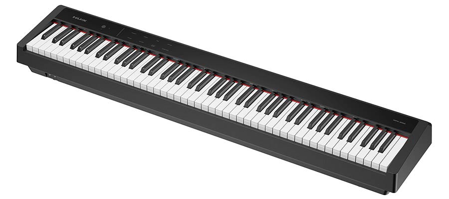 NUX NPK-200/BK Stage Piano Set met Standaard, Kruk en Sustainpedaal - 88 toetsen