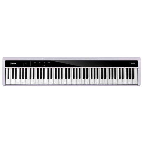 NUX NPK-200 Digital Stage Piano Set wit met NPS-2 standaard, 88 toetsen en kruk