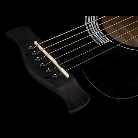 Nashville GSD-60-EBK Dreadnought Elektro Akoestische Gitaar Zwart