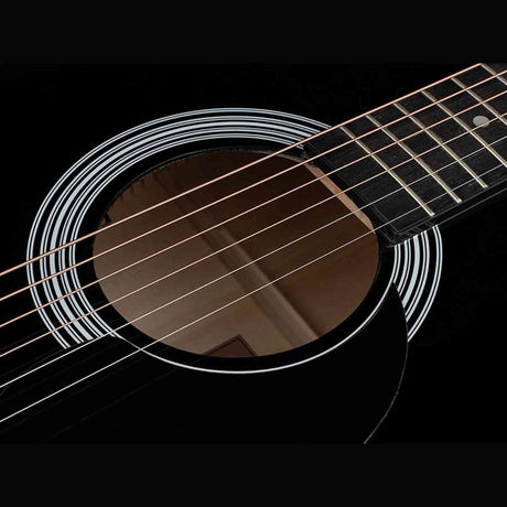 Nashville GSD-60-EBK Dreadnought Elektro Akoestische Gitaar Zwart