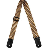 Flight S35 Trail S Ukulele Strap Poly/Leer Sand met Outdoor Design en Verstelbare Lengte