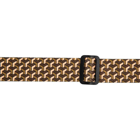 Flight S35 Trail S Ukulele Strap Poly/Leer Sand met Outdoor Design en Verstelbare Lengte