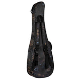 Flight FUB-B-GALAXY Gevoerde Gigbag voor Baritone Ukulele met Galaxy Design en Accessoirevak